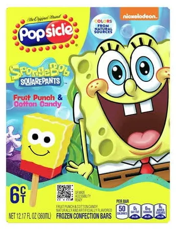 Popsicle Spongebob Squarepants